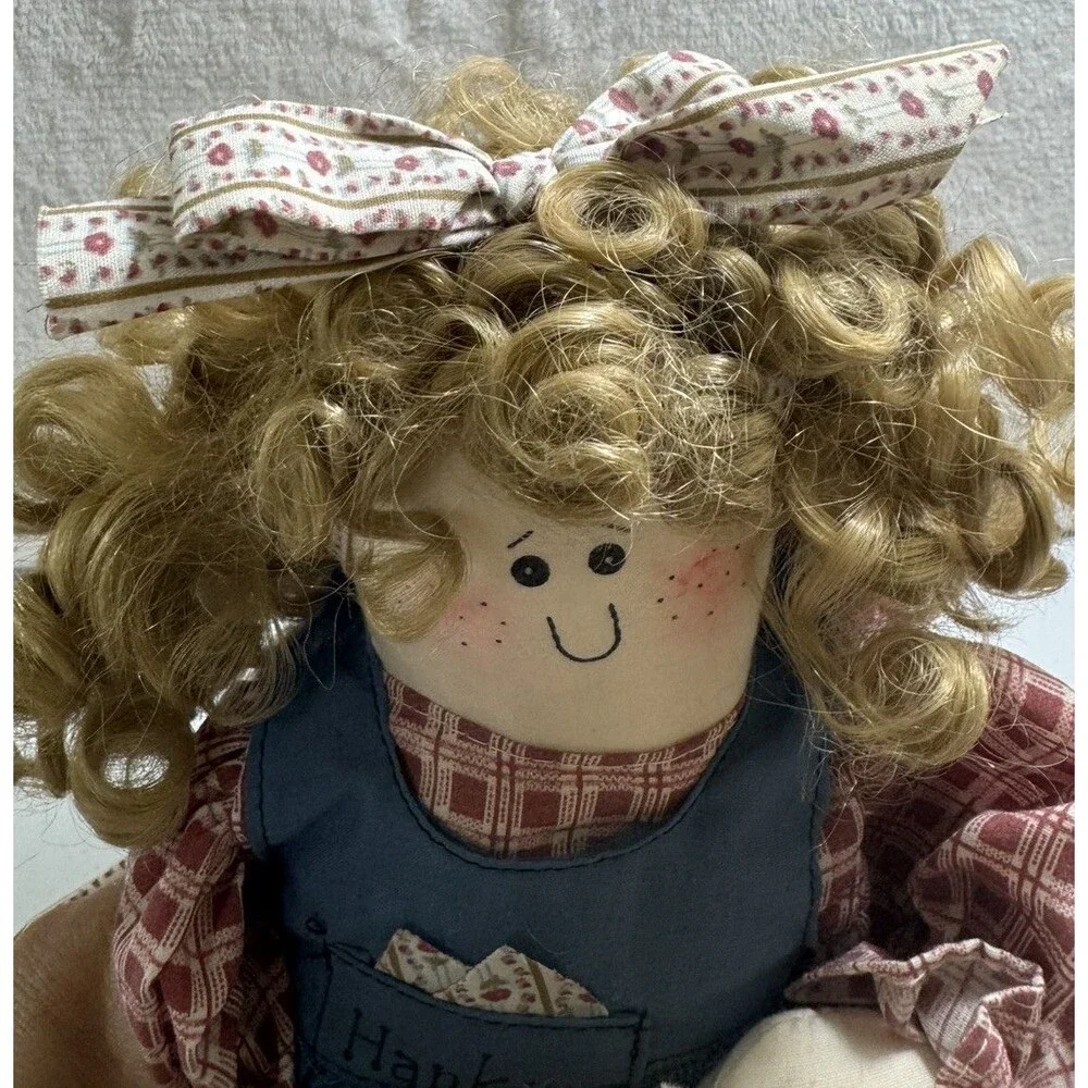 Vintage‎ House of Lloyd 1997 Mom's Fix It Shop Boo Boo Rag Doll - 18